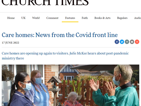 Painting a picture nationally of care homes on the 'front line'