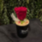 Miniature : Bougie avec sa rose éternelle