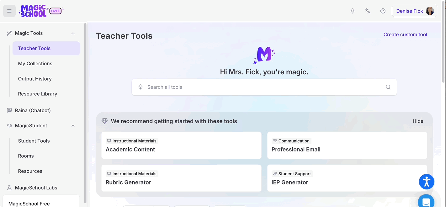MagicSchool AI Overview.gif