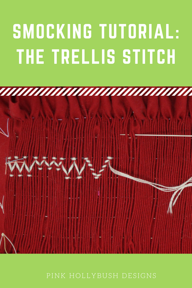 Smocking Tutorial: The Trellis Stitch