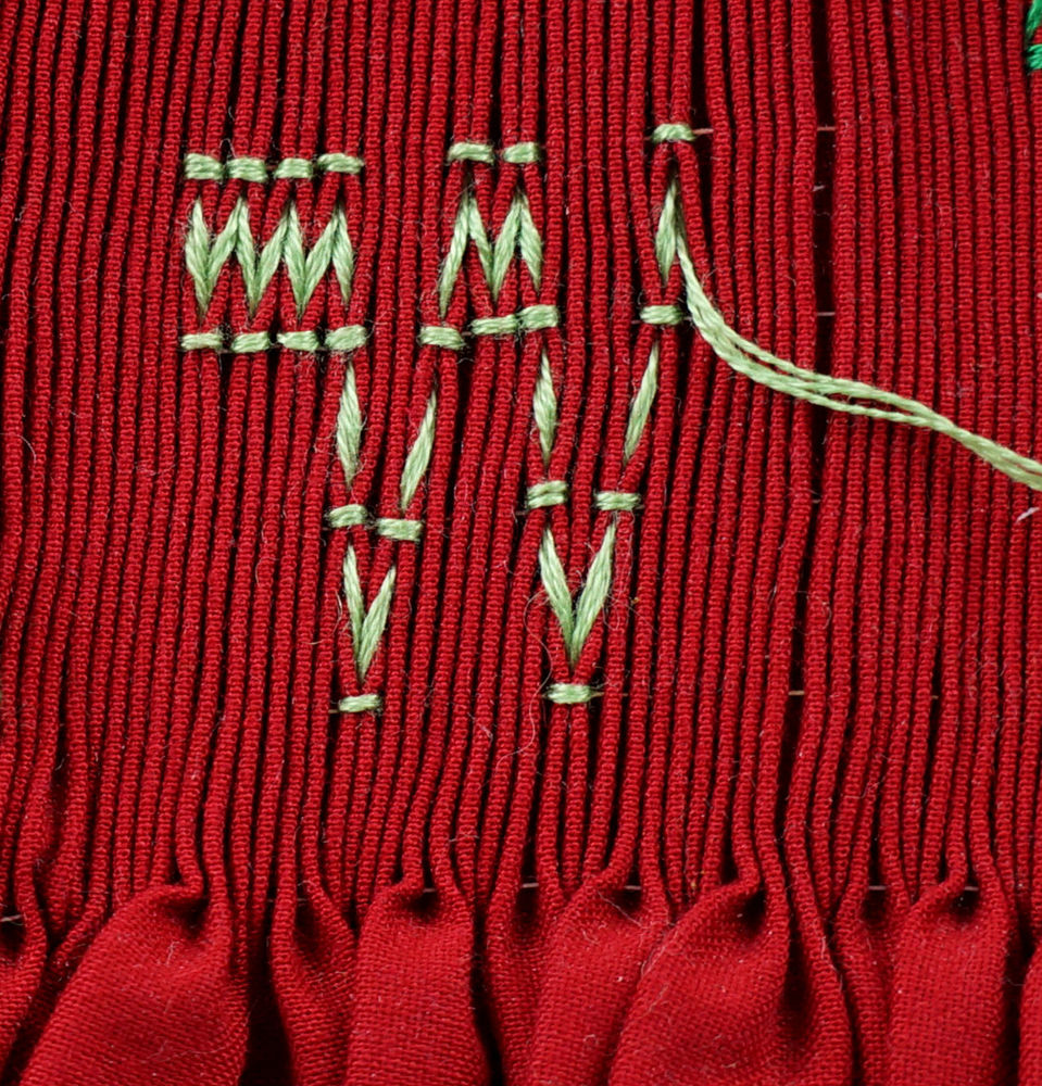 Smocking Tutorial The Surface Stitch
