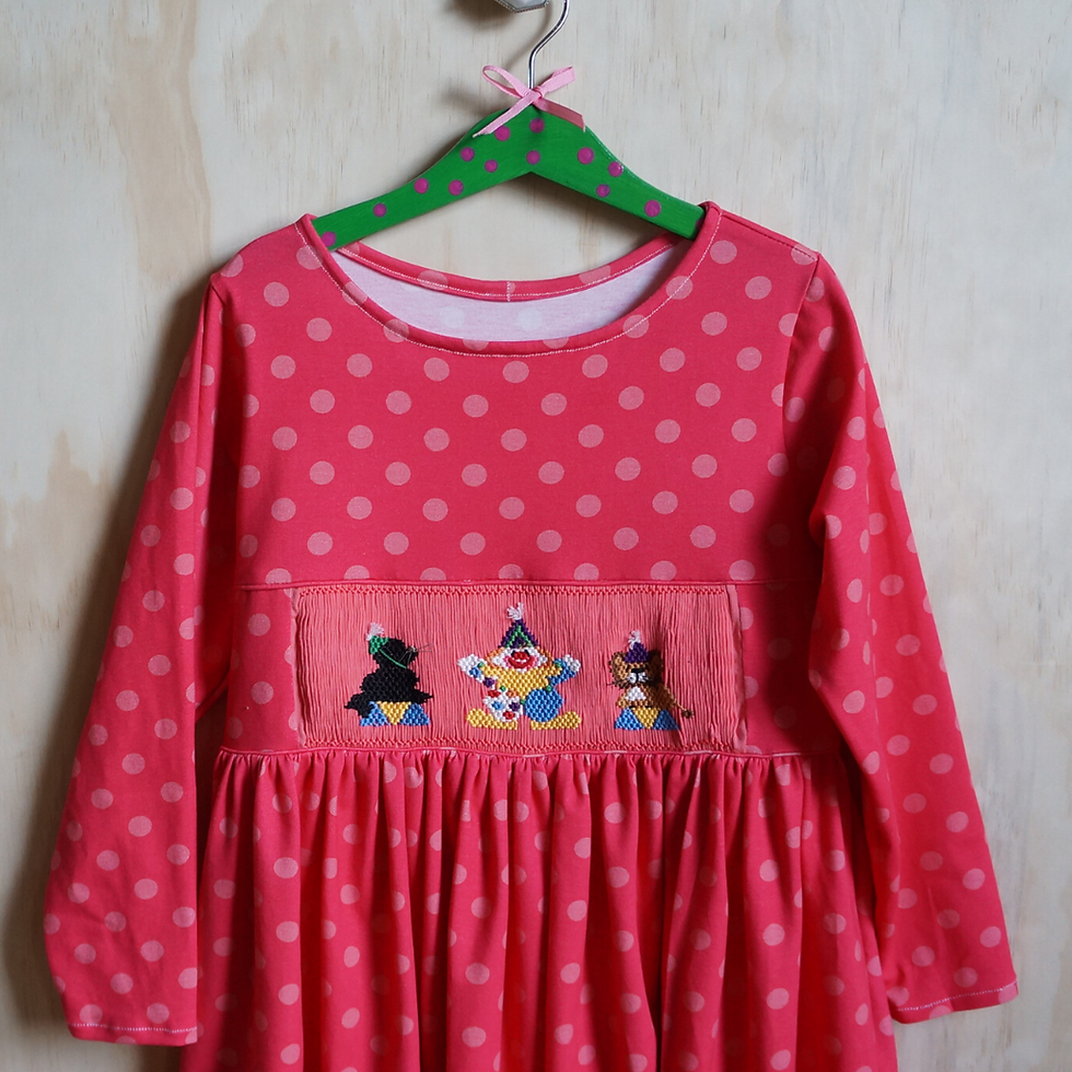 Finished Honey Dress