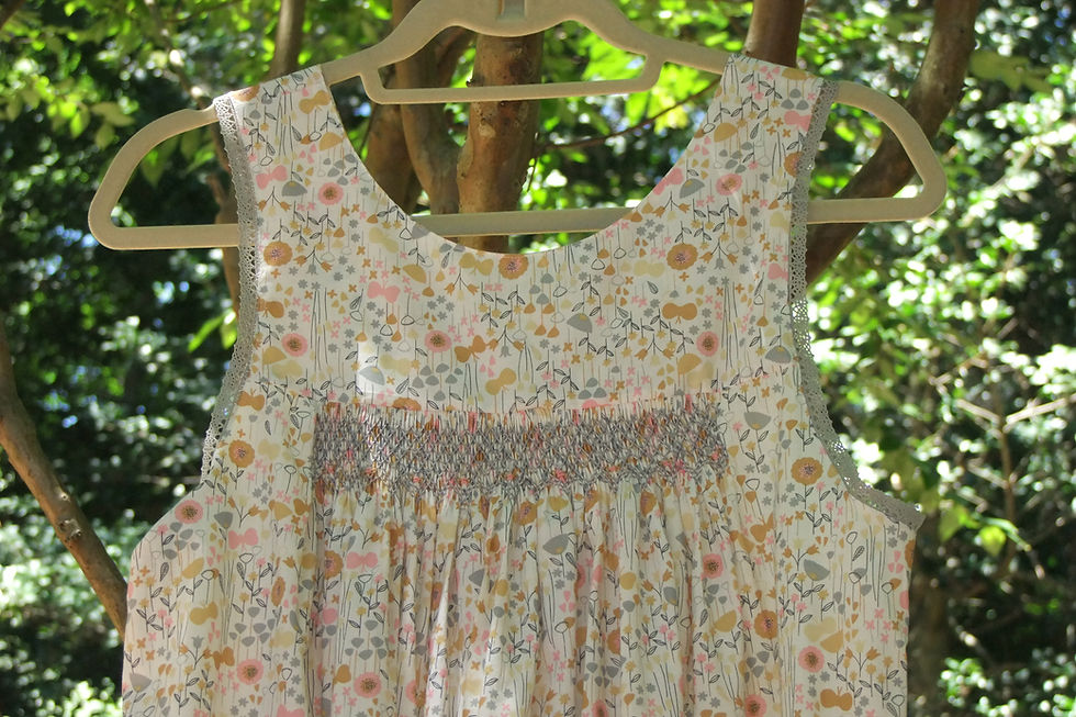 Smocked Ladies Nightgown