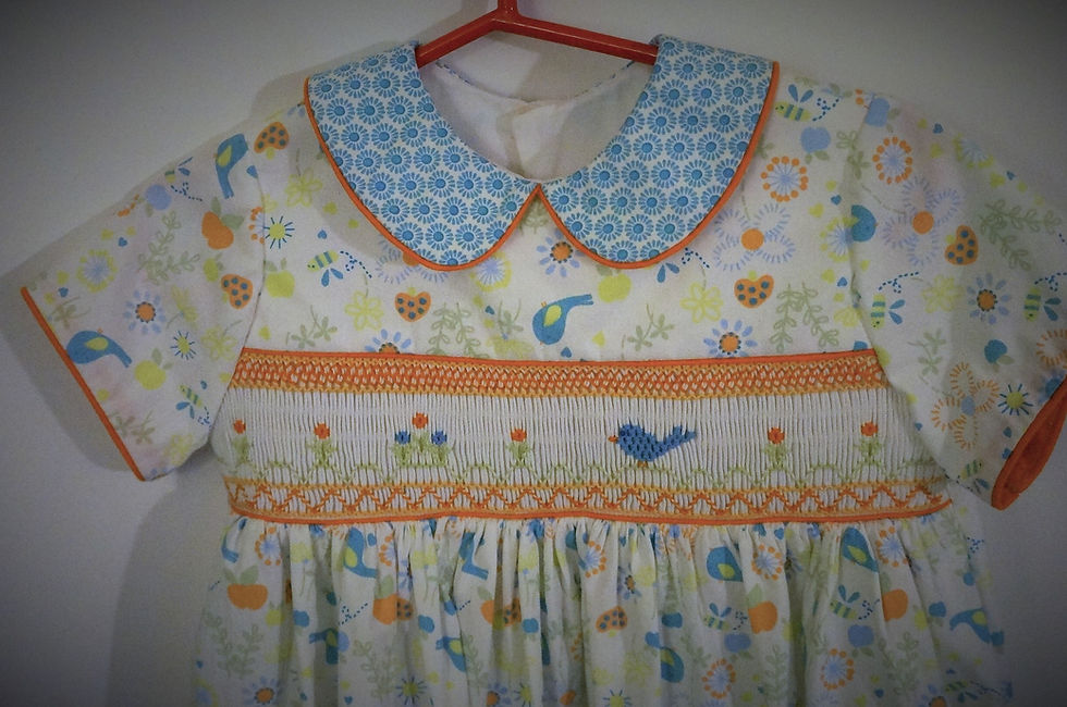 Little Birdy Smocked Dress