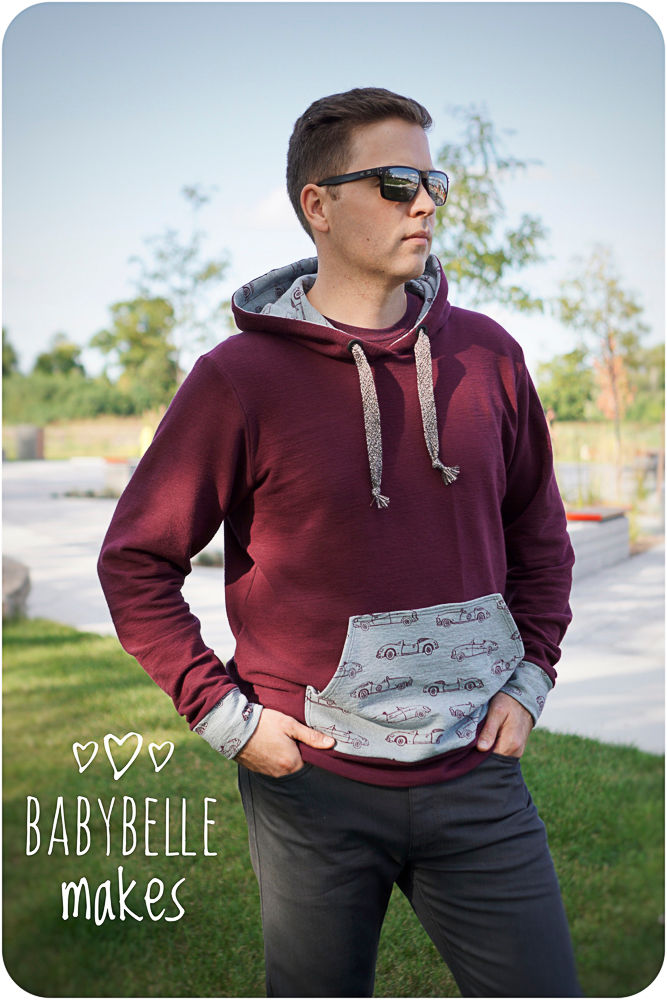 Adult sweatshirt sewing pattern