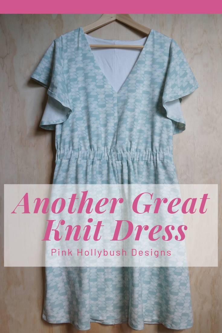 Seamwork Bobby Dress made from Art Gallery Haymow Knit