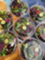 Side Salad (Mixed Greens, Tomatoes, and Cucumber)