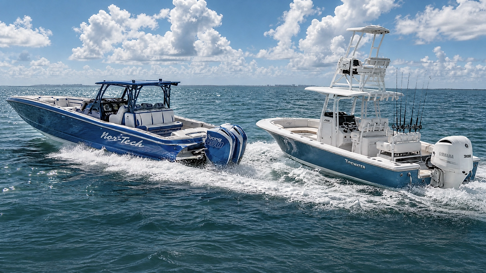 Nortech and Tidewater Boats