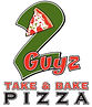 2 Guyz Take & Bake Pizza Logo