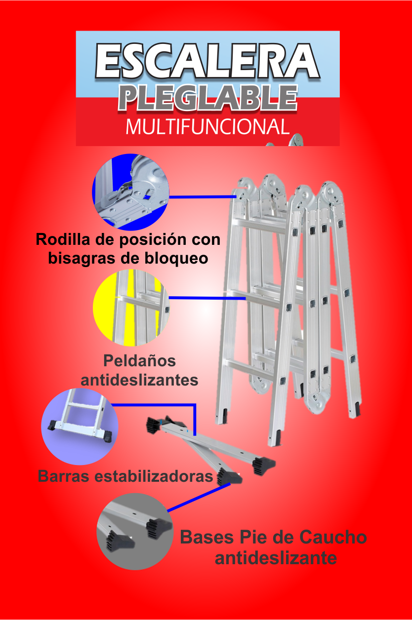 Miniatura: Escalera Multiuso