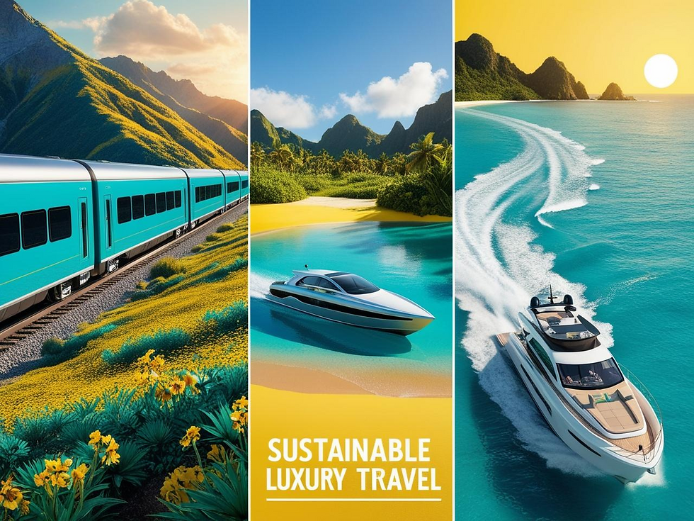 Eco-friendly luxury travel 2025