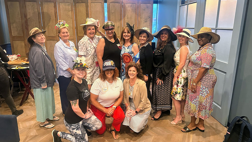 July ABWA Luncheon - Hats Offs & Awards