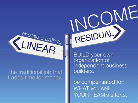 The Power of A Residual Income Plan