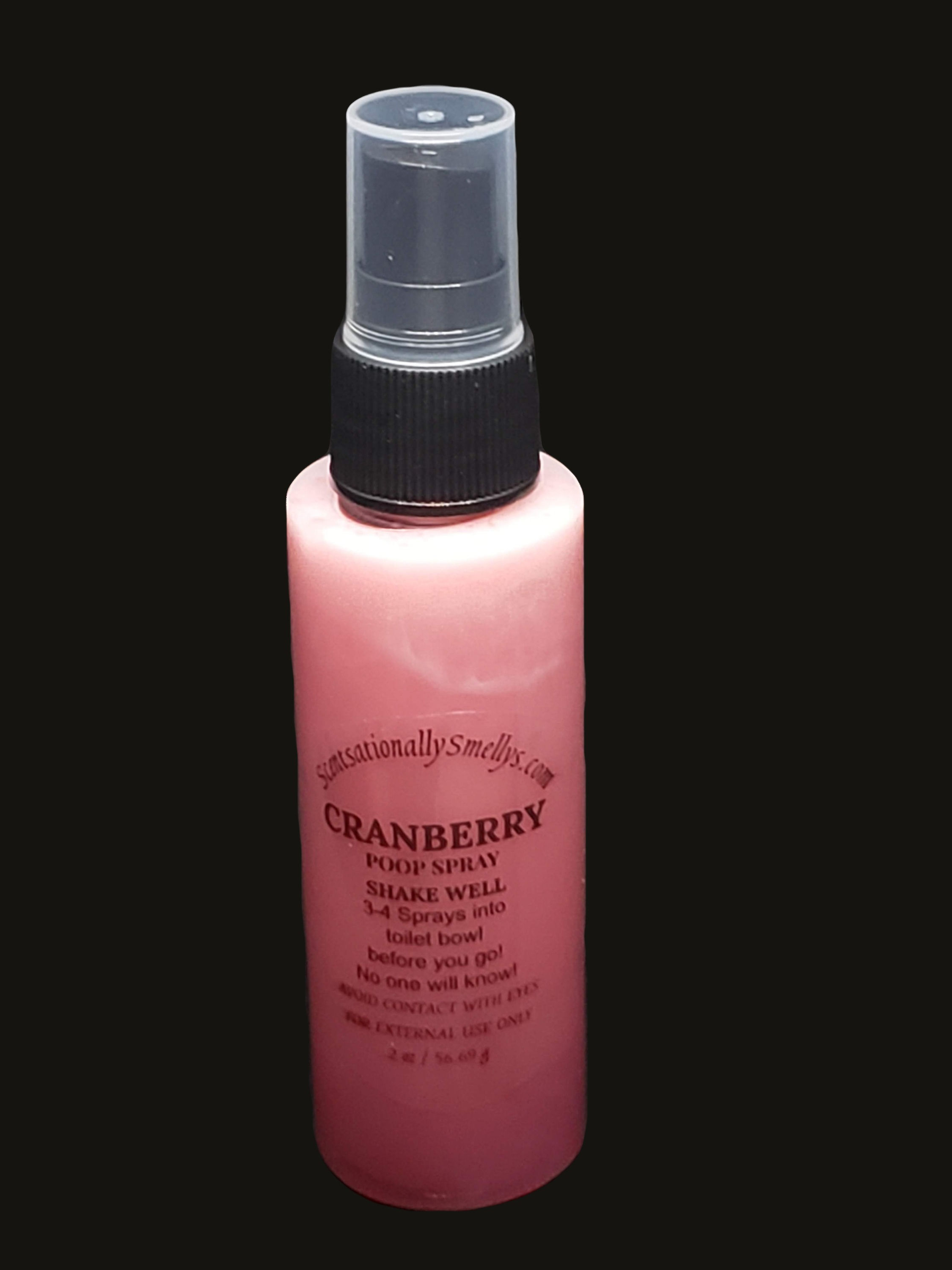 Cranberry Poop Spray