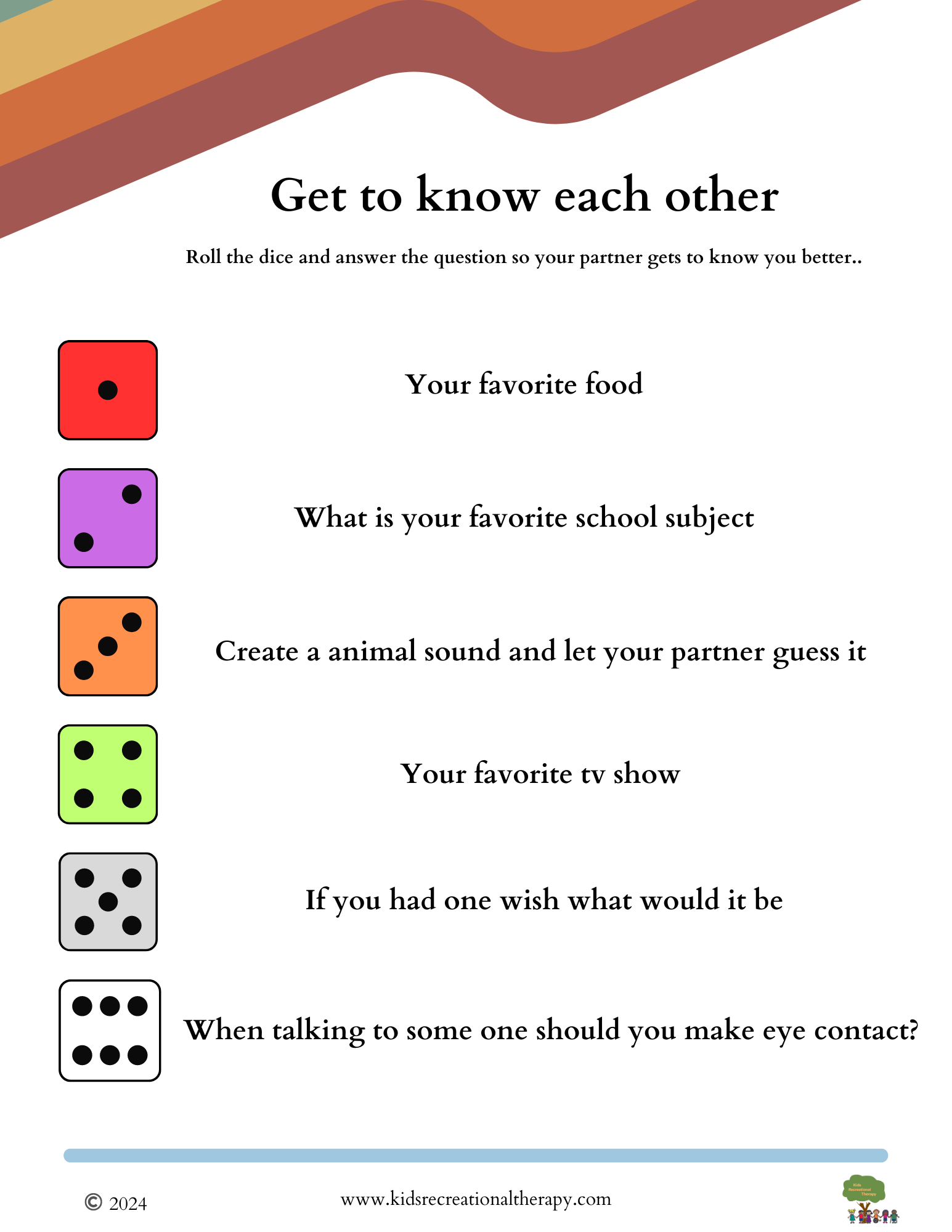 Get to Know Each Other SEL