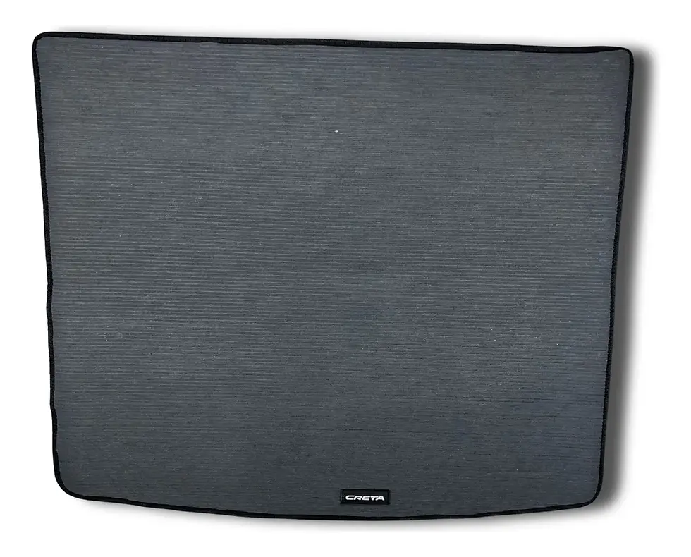 Miniatura: Tapete Emborrachado Traseiro Inteiriço Com Mala Creta 2019