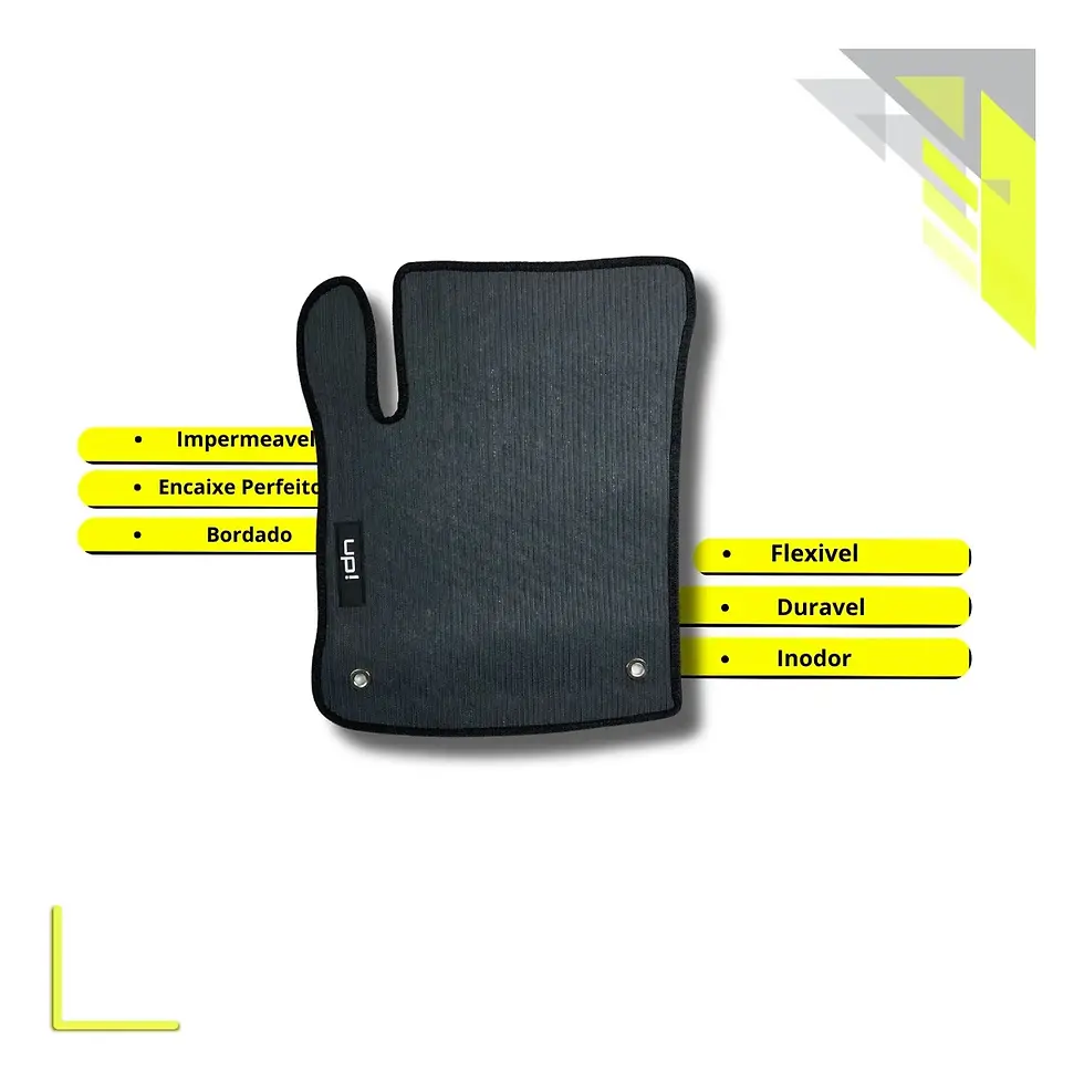 Miniatura: Tapete Borracha Volkswagen Up Tsi Com Porta 2018 Malas