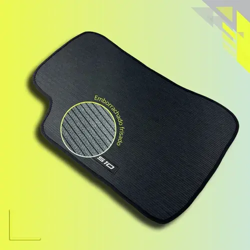 Miniatura: Tapete de Borracha Automotivo S10 CD 2013 a 2024 – Alta Resistência