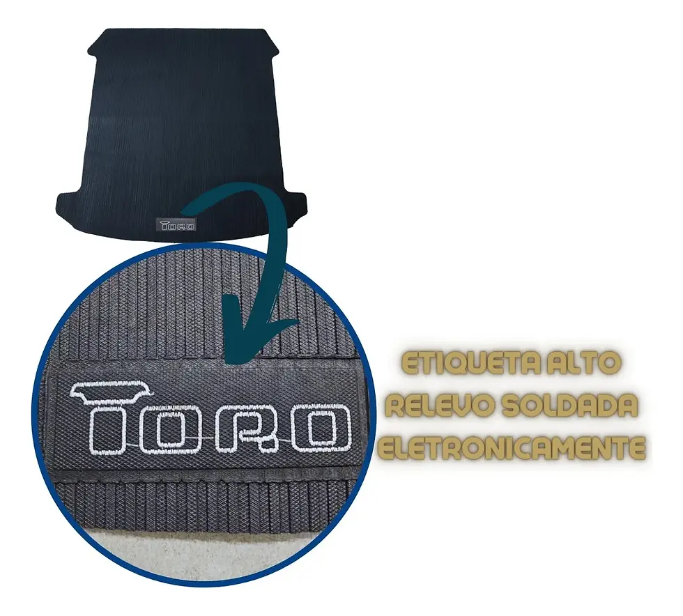 Miniatura: Tapete Emborrachado Fiat Toro Todos Os Anos Mais Caçamba