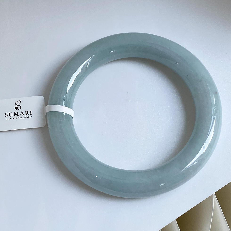 縮圖：Type A jadeite blessed bangle 