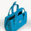 Thumbnail: Blue bullcalf luxury handbag design made in France