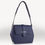 Miniature : Blue bullcalf leather luxury french handbag
