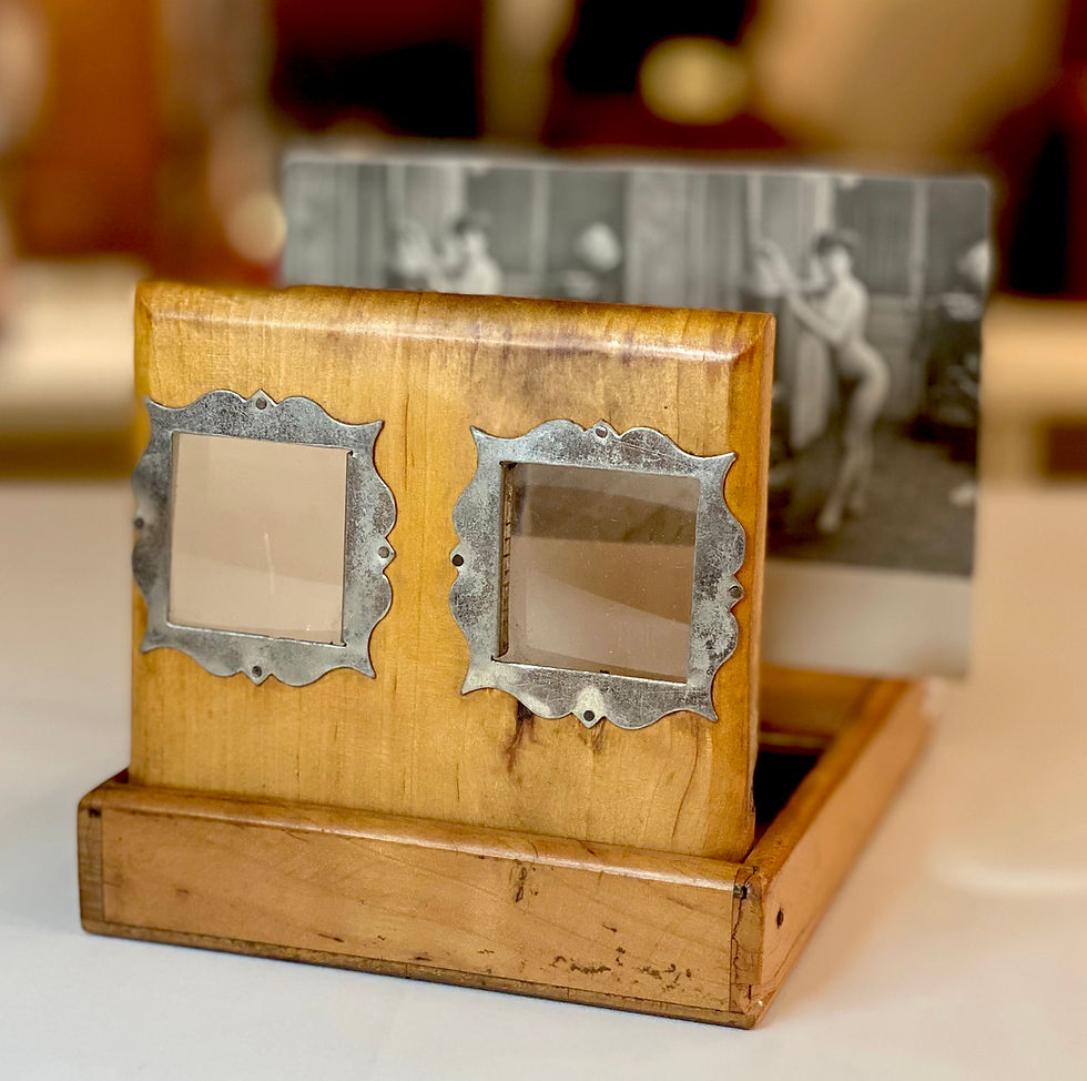 Miniature : Stéréoscope en bois "le Merveilleux" E.L.D.