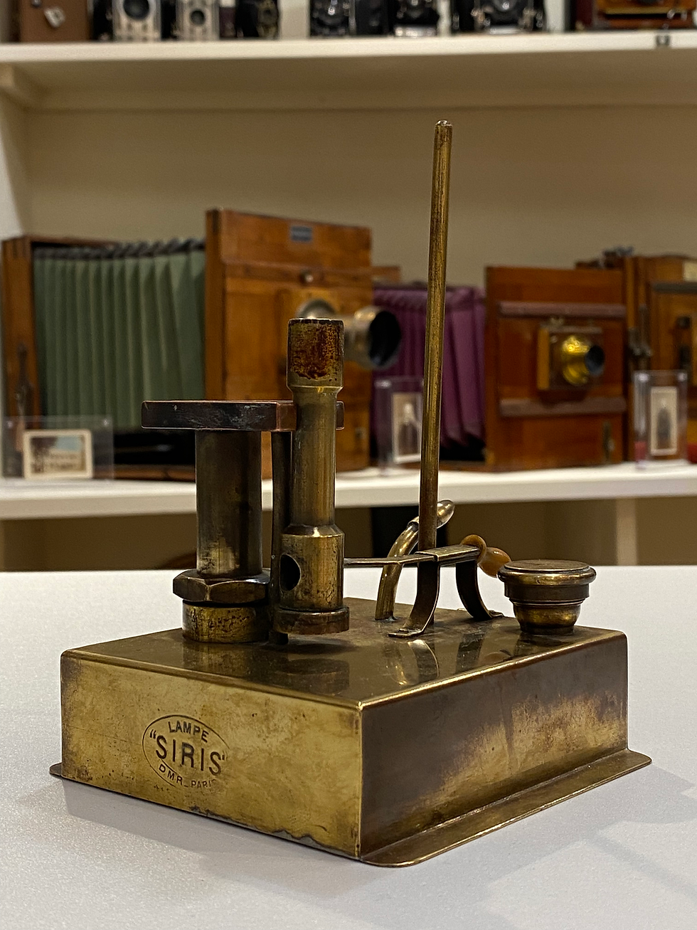 Miniature : Lampe de projection photographique SIRIS circa 1900