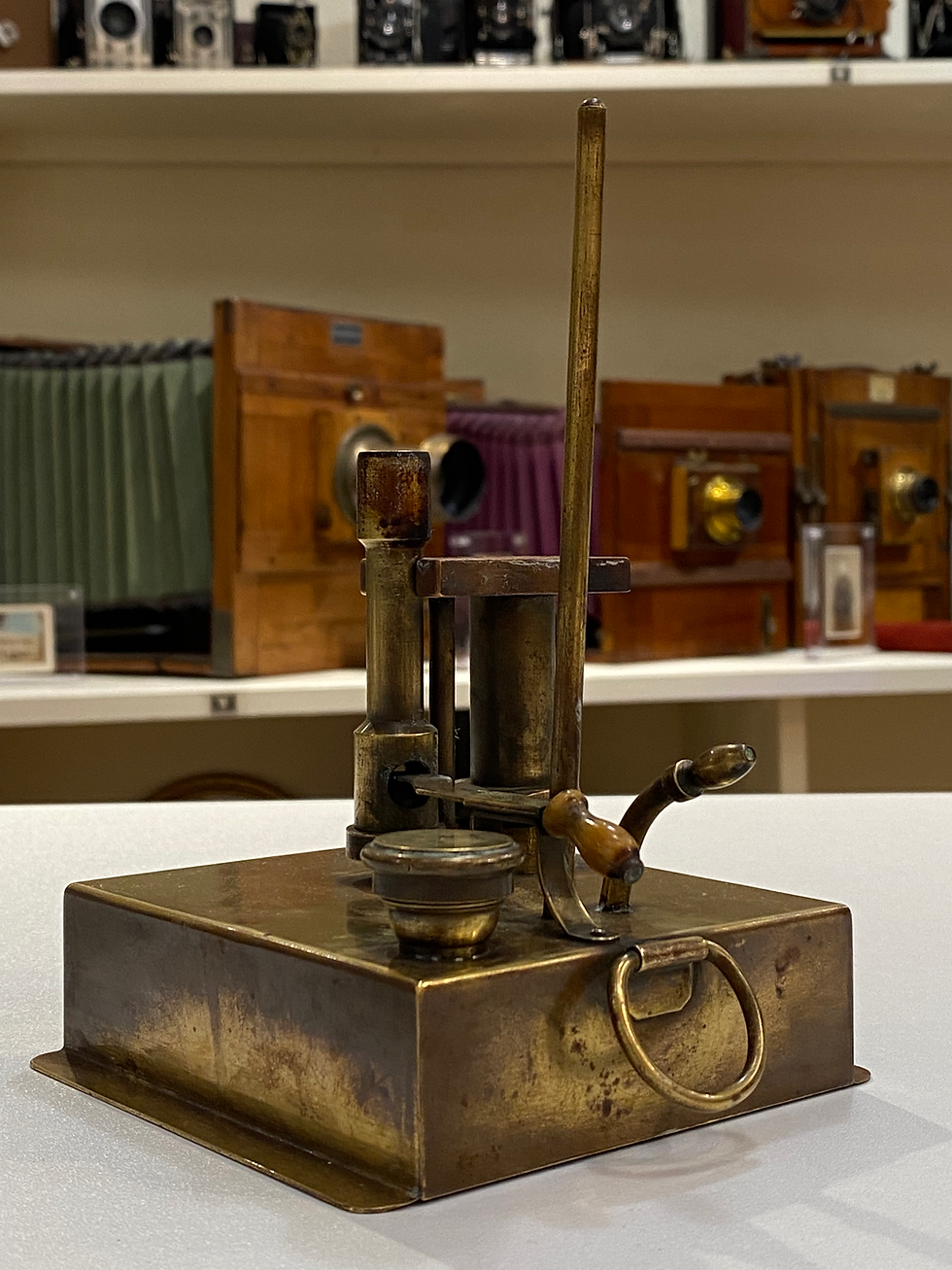 Miniature : Lampe de projection photographique SIRIS circa 1900