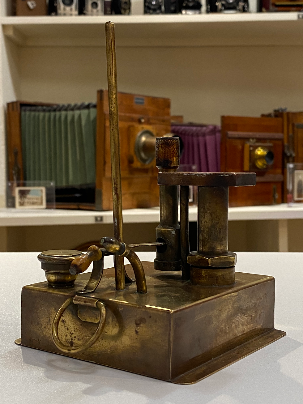 Miniature : Lampe de projection photographique SIRIS circa 1900