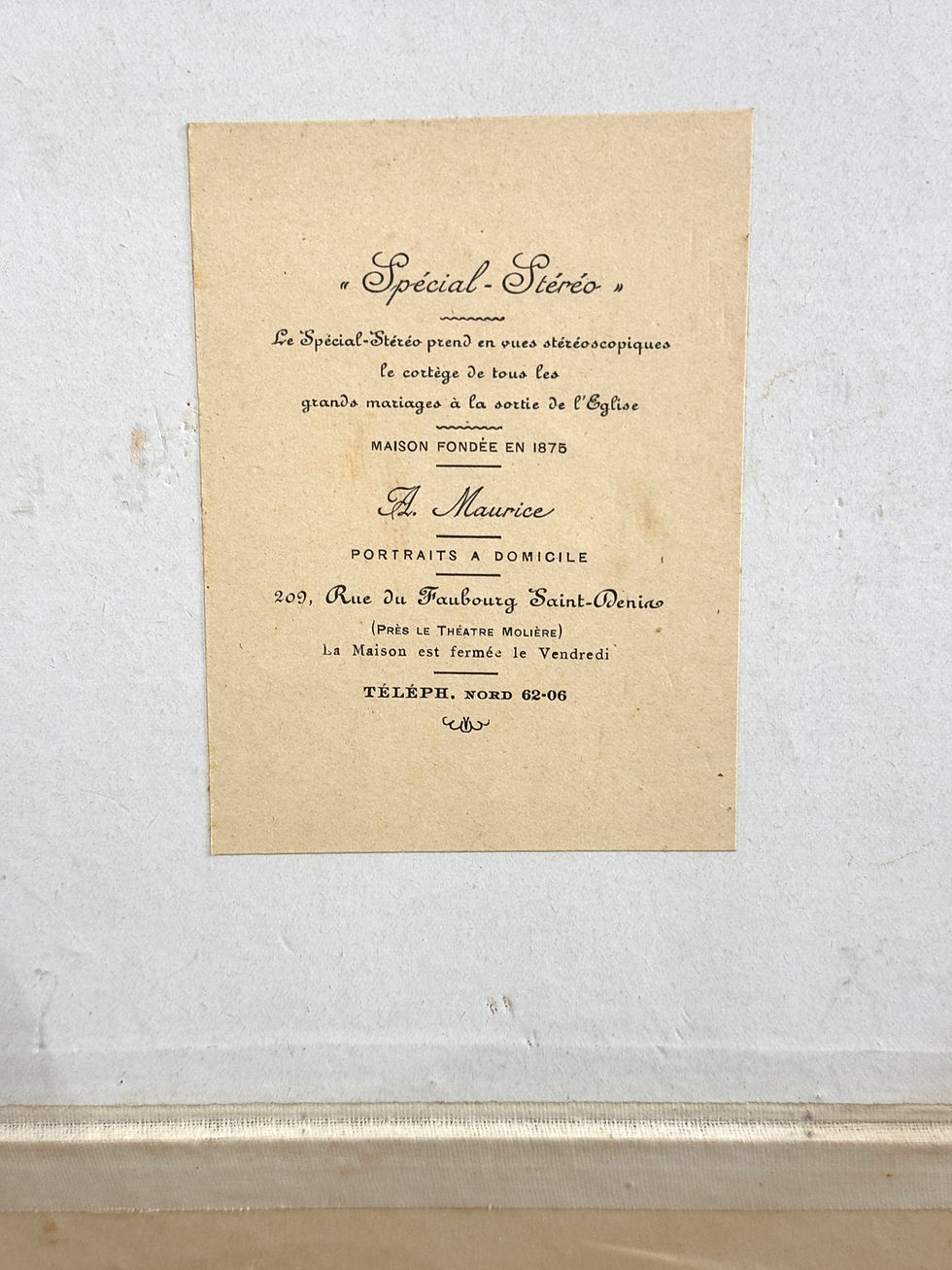 Miniature : Coffret de mariage A. Maurice "Spécial Stéréo" - 11 vues stéréo et un mexicain