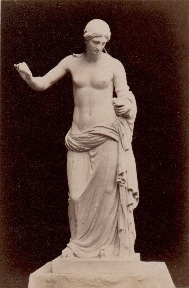 Thumbnail: The Venus of Arles, Albumen print in CDV format