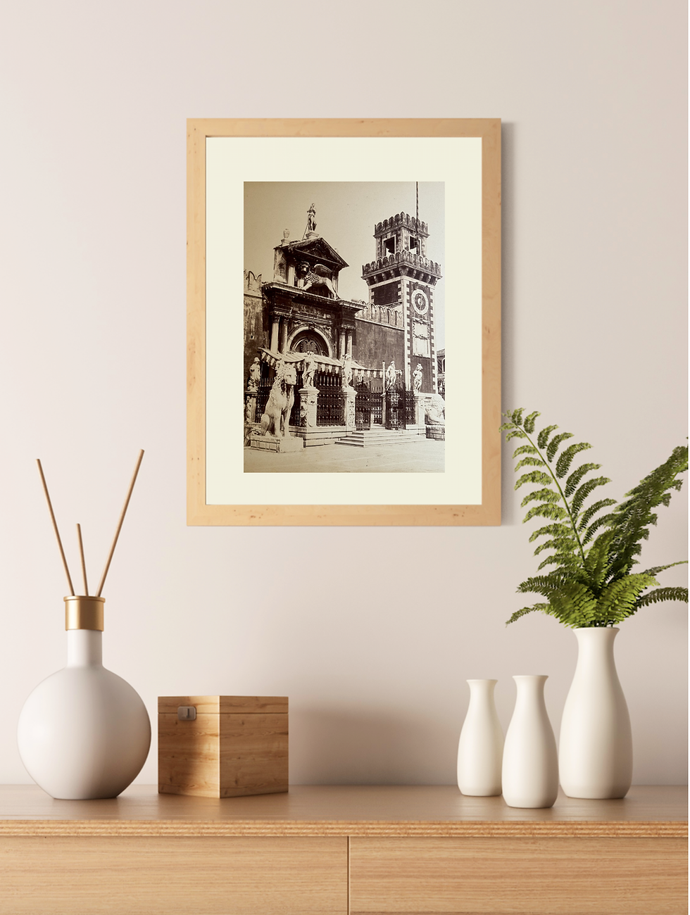 Thumbnail: Carlo NAYA, The Arsenal of Venice, Italy c. 1880