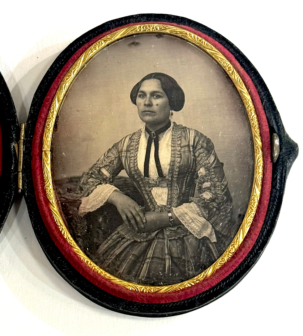 Miniature : Paire de Daguerréotypes par J.B. BERUBET (1804-1887) circa 1850