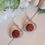 Thumbnail: Acrylic Sport Heart Earrings