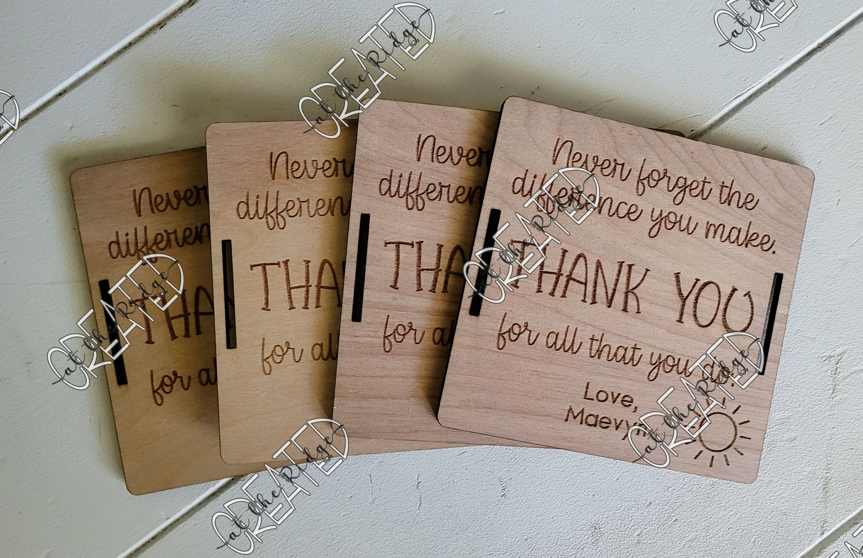 Teacher Appreciation Towel/Blanket Tags (towel/blanket not included)