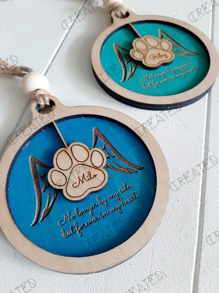 Thumbnail: Personalized Pet Memorial Ornaments
