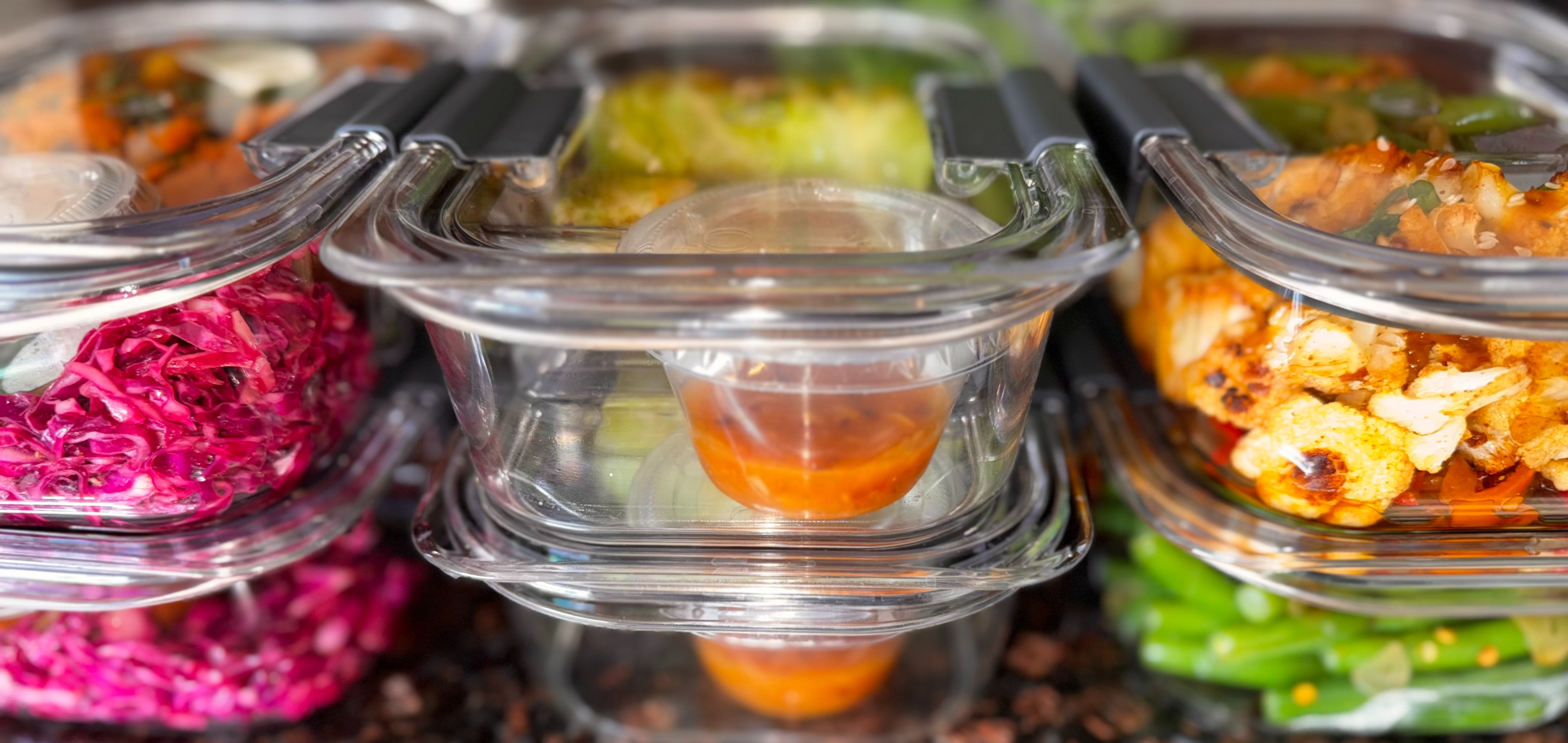 Arranged Food and Objects