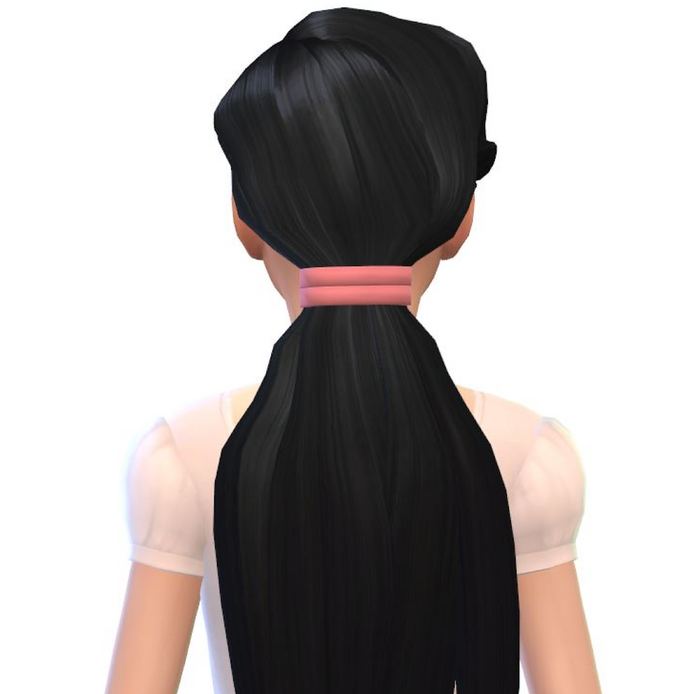 Thumbnail: THE LITTLE MERMAID: Melody Hair Ponytail Acc Overlay