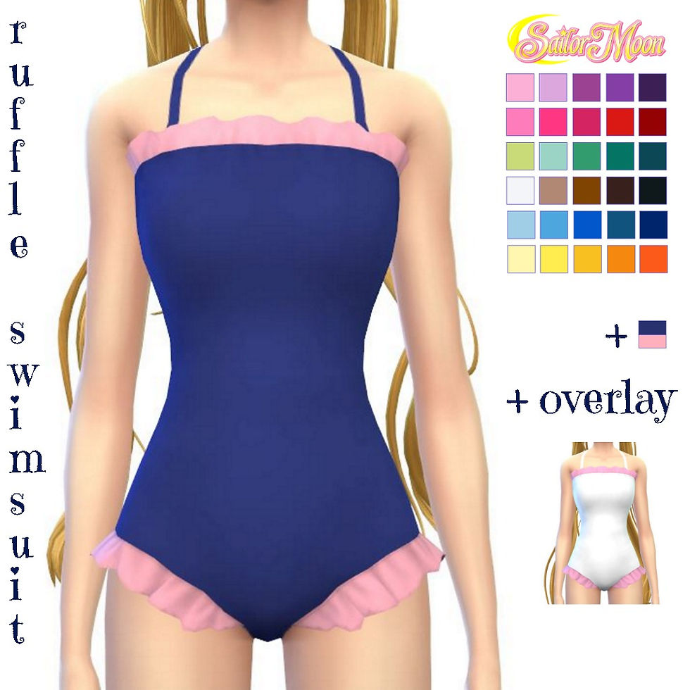 Thumbnail: SAILOR MOON: Usagi Ruffle Swimsuit
