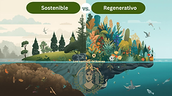 Sostenible vs. Regenerativo