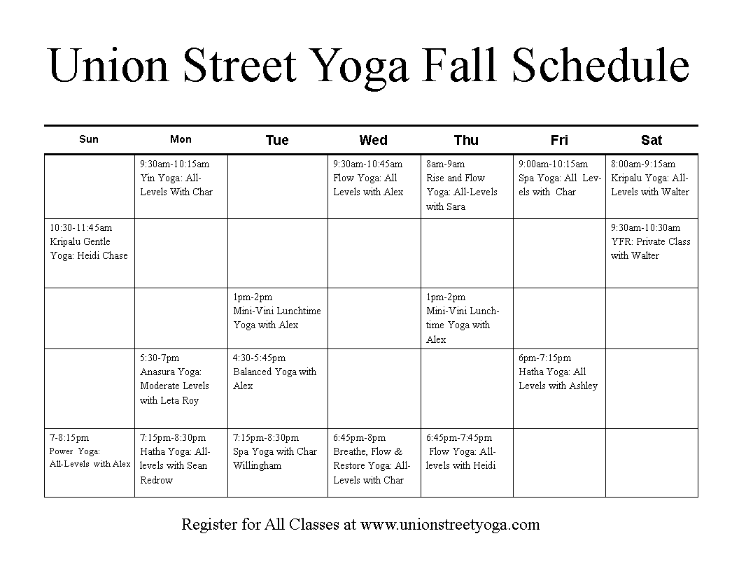 union street schedule.gif