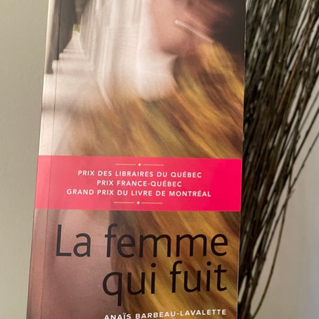 Suggestion littéraire : La femme qui fuit