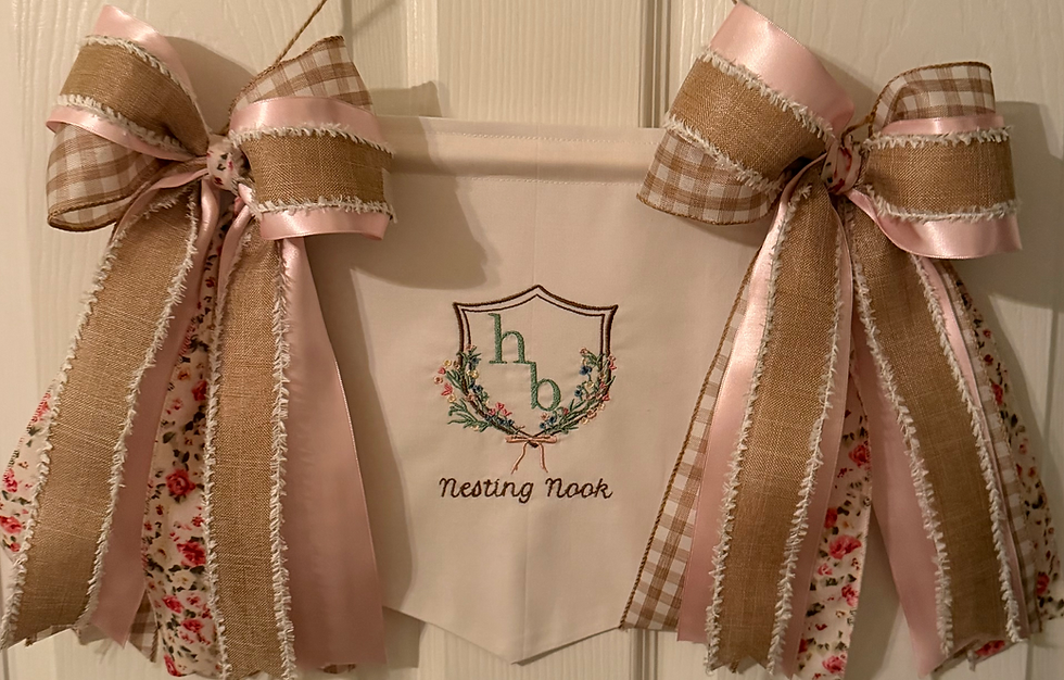 Thumbnail: Custom Bassinet Banner