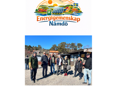 Kunskapsutbyte på Nämdö med Lagnö energigemenskap