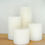 Thumbnail: Classic White Scented Pillar (Medium: 4” dia)