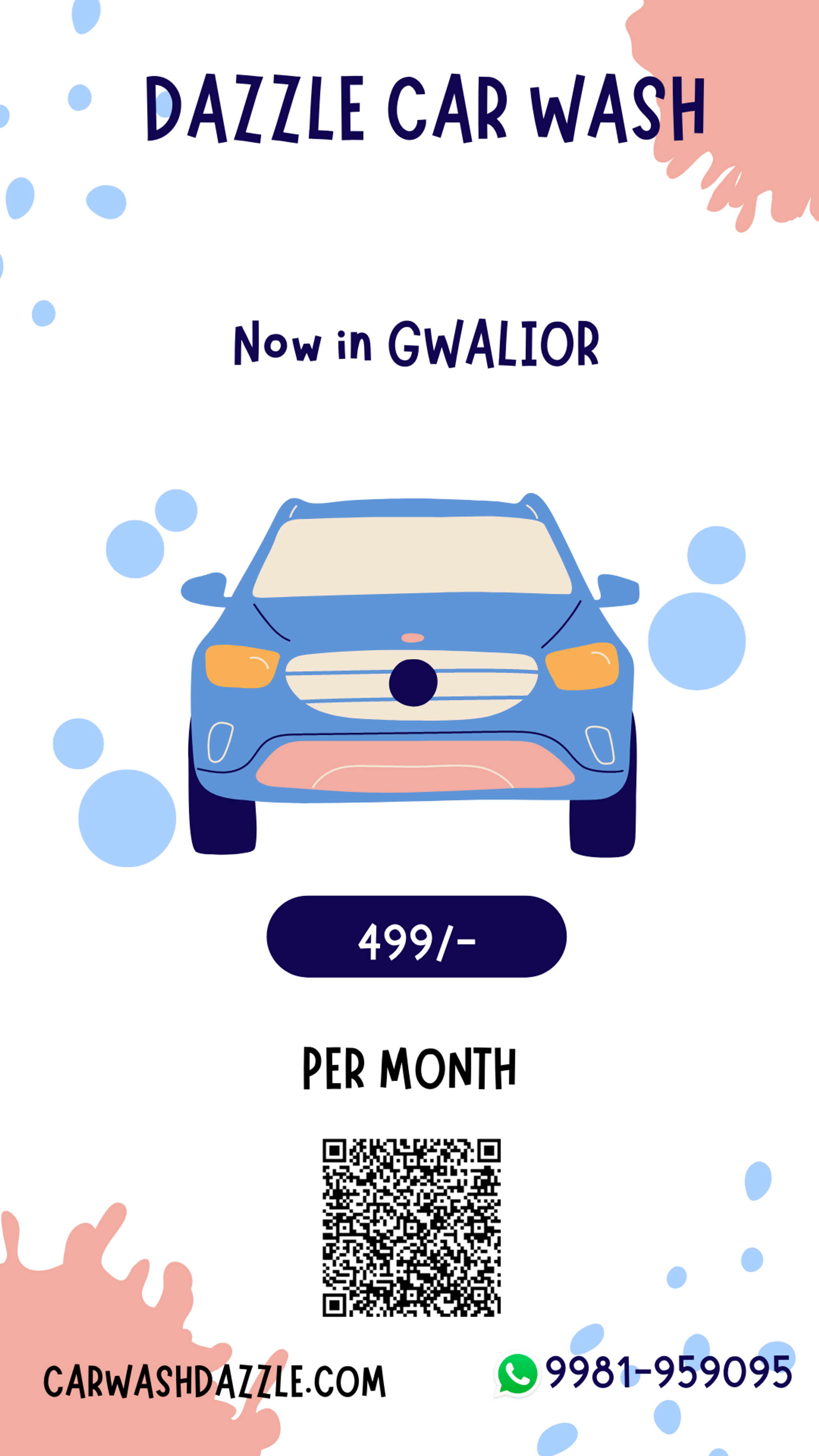 Best Car Wash in Gwalior Dazzle Wash