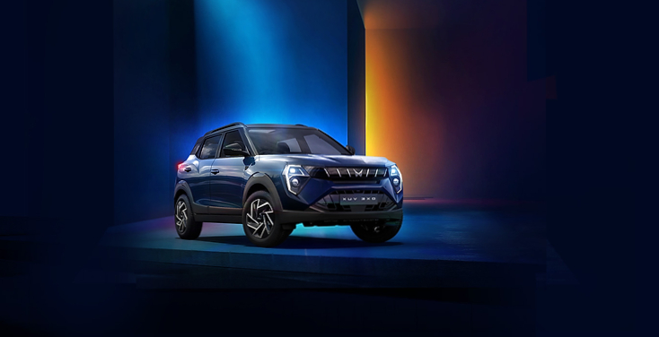 XUV 3XO AX7 Blue color