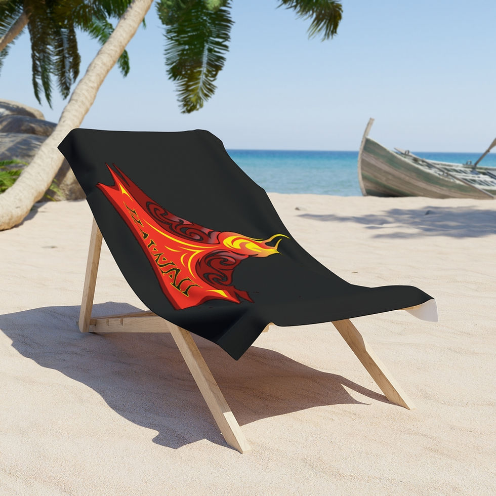 Kilauea Volcano Beach Towel