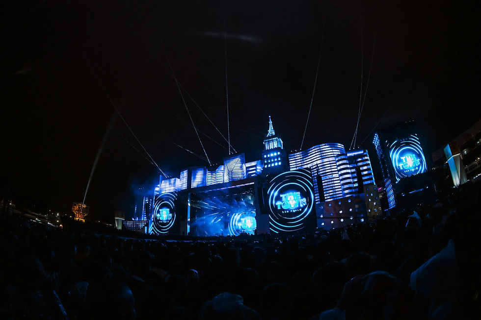 Principal palco do The Town, o Skyline. Foto: Reprodução/Internet.